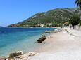 Der Strand  im Ort Viganj, Pelješac.