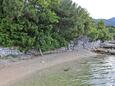 Der Strand  im Ort Viganj, Pelješac.