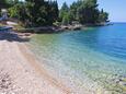 La plage  en ville Lovište, Pelješac.