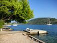 La plage  en ville Stupin Čeline, Rogoznica.