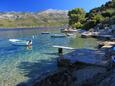 La plage  en ville Tri Žala, Korčula.