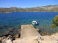 Der Strand  im Ort Tri Žala, Korčula.