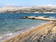 Beach  in Pag, Pag.