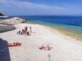 La plage Prigradica en ville Prigradica, Korčula.