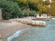 Der Strand  im Ort Zavode, Omiš.