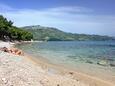 Beach  in Orebić, Pelješac.