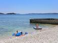 Beach  in Orebić, Pelješac.