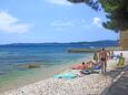 Beach  in Orebić, Pelješac.