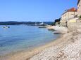 Beach  in Orebić, Pelješac.