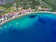 Der Strand Trstenik im Ort Trstenik, Pelješac.