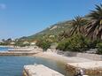 La plage  en ville Viganj, Pelješac.