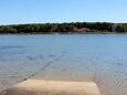 Der Strand  im Ort Privlaka, Zadar.