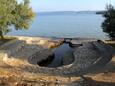 Barotul strand Mrljane településen, Pašman.