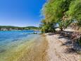 Beach  in Ždrelac, Pašman.