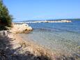 La plage  en ville Neviđane, Pašman.