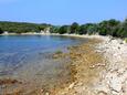 Nächster Strand Der Strand im Ort Soline, Pašman.