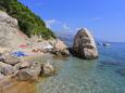  strand Marušići településen, Omiš.