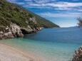 La plage  en ville Tomislavovac, Pelješac.