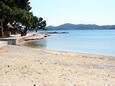 La plage Soline en ville Biograd na Moru, Biograd.