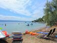  strand Duće településen, Omiš.