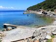 Plaża  w miejscowości Ćunski, Lošinj.