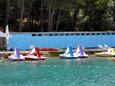 Пляж Blatina в городе Mali Lošinj, Lošinj.