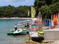 Пляж Blatina в городе Mali Lošinj, Lošinj.