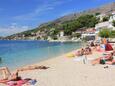 La plage Sumpetar en ville Sumpetar, Omiš.