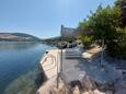 La plage  en ville Žuronja, Pelješac.