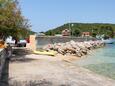 La plage  en ville Žman, Dugi otok.