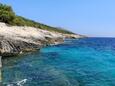 La plage  en ville Ripišće, Dugi otok.