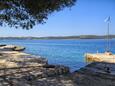 Der Strand  im Ort Lavdara, Dugi otok.