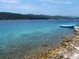 La plage  en ville Krknata, Dugi otok.