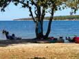 Beach  in Červar - Porat, Poreč.