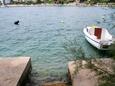 Der Strand  im Ort Žaborić, Šibenik.