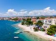  strand Brodarica településen, Šibenik.