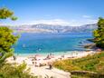 Beach Molo Lozna in Postira, Brač.