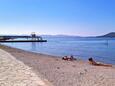 La plage  en ville Jadrija, Šibenik.