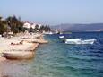  strand Brodarica településen, Šibenik.