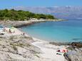 Beach Sv. Rok in Sumartin, Brač.