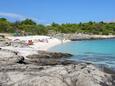 Beach Sv. Rok in Sumartin, Brač.