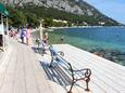  strand Gradac településen, Makarska.