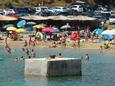 Der Strand Sveti Marek im Ort Risika, Krk.