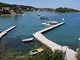 La plage  en ville Supetarska Draga - Donja, Rab.