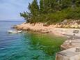 Nejbližší pláž Pláž na místě Bristva, Korčula.