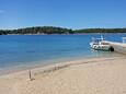  strand Palit településen, Rab.