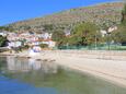 Plaža Seget v mjestu Seget Donji, Trogir.