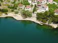 La plage  en ville Baćina, Ušće Neretve.