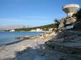 Der Strand Ratac im Ort Povlja, Brač.