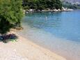 Beach Srebreno in Srebreno, Dubrovnik.